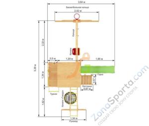 Детская площадка IgraGrad Крафт Pro 2