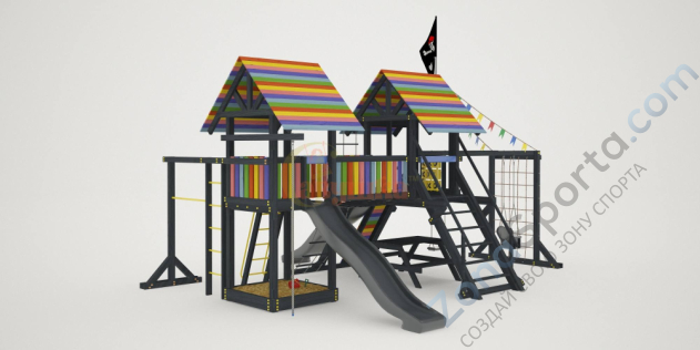 Детская площадка Савушка 1 (Black Edition) Детская площадка Савушка 1 (Black Edition)