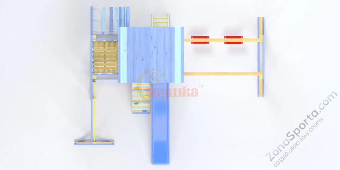 Детская игровая площадка Савушка-15 (Color-2)