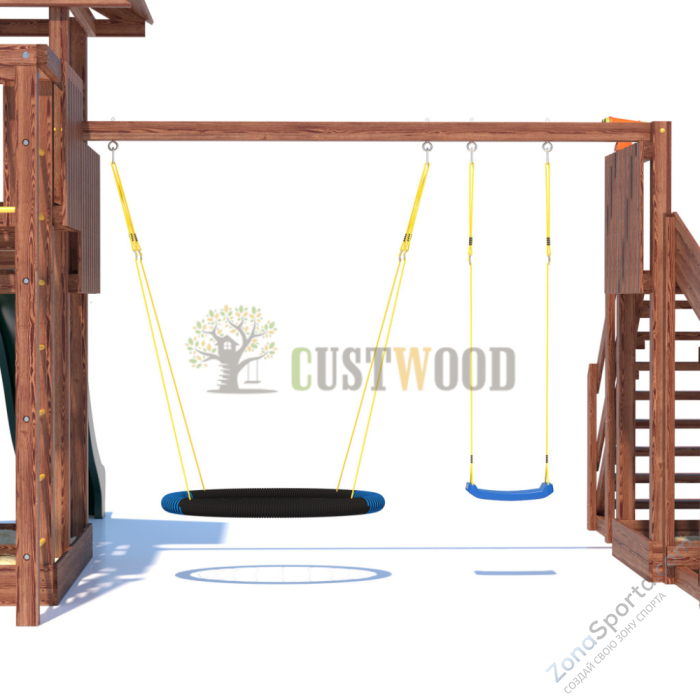 Детская площадка CustWood All-Season 5 (круглый год) Детская площадка CustWood All-Season 5 (круглый год)