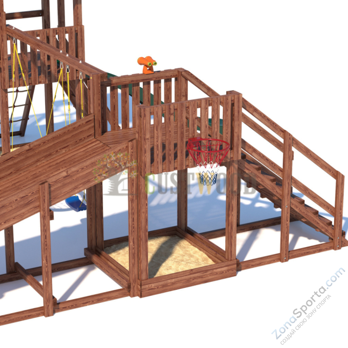 Детская площадка CustWood All-Season 5 (круглый год) Детская площадка CustWood All-Season 5 (круглый год)