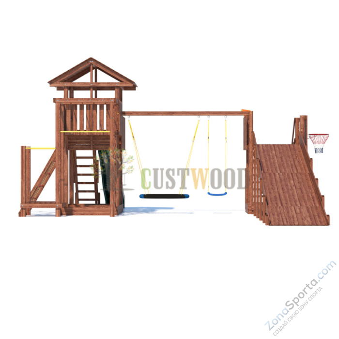 Детская площадка CustWood All-Season 5 (круглый год) Детская площадка CustWood All-Season 5 (круглый год)