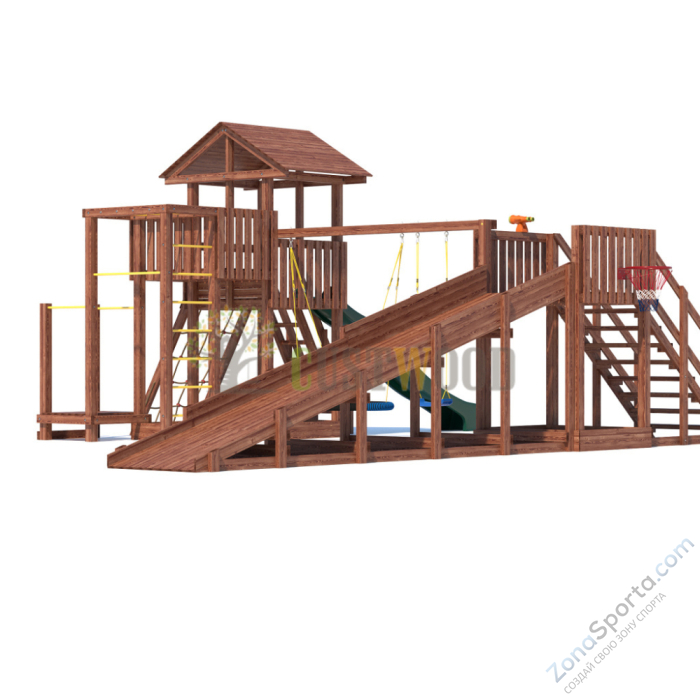 Детская площадка CustWood All-Season 5 (круглый год) Детская площадка CustWood All-Season 5 (круглый год)