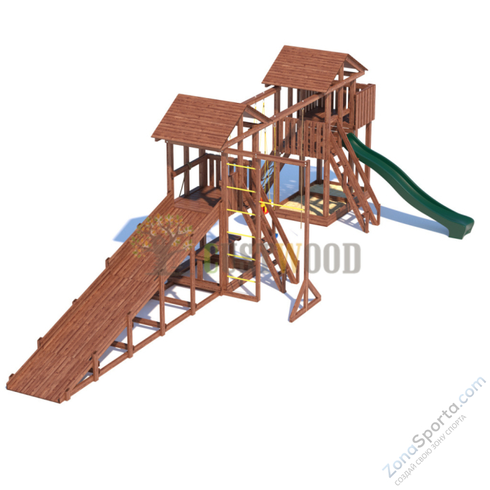 Детская площадка CustWood All-Season 6 (круглый год) Детская площадка CustWood All-Season 6 (круглый год)