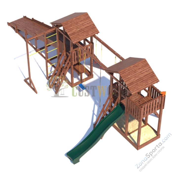 Детская площадка CustWood All-Season 6 (круглый год) Детская площадка CustWood All-Season 6 (круглый год)
