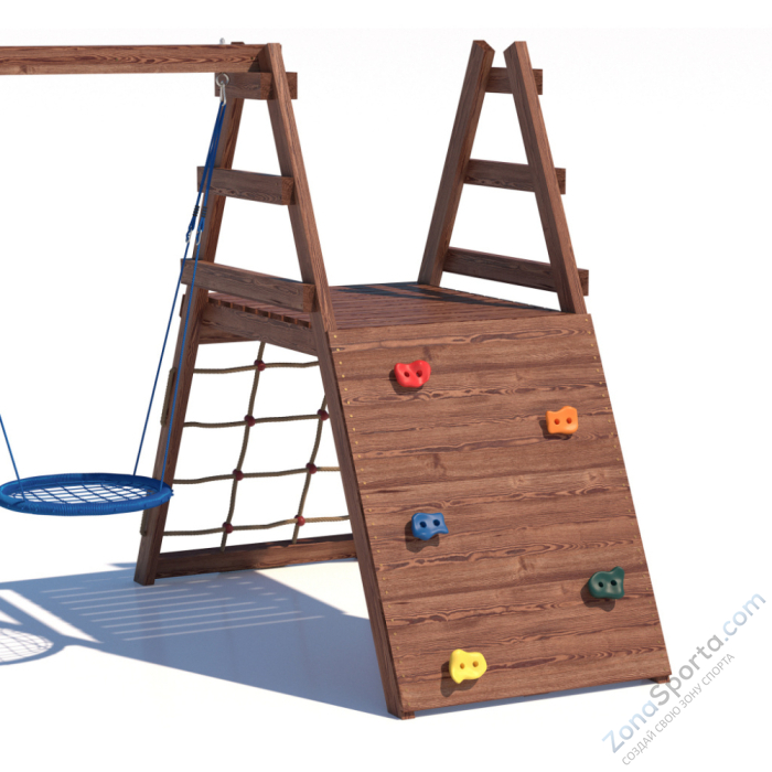 Детская площадка CustWood Scout SC8+ с большой деревянной крышей Детская площадка CustWood Scout SC8+ с большой деревянной крышей