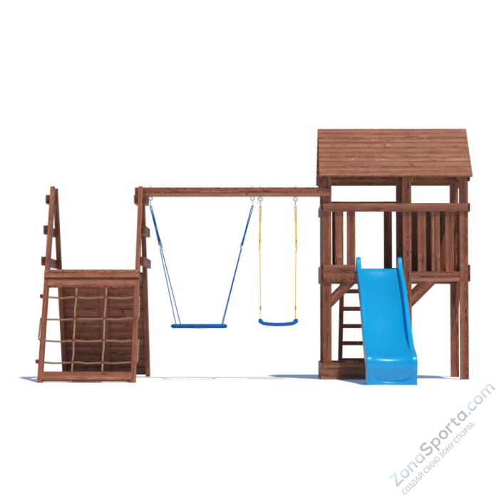 Детская площадка CustWood Scout SC8+ с большой деревянной крышей Детская площадка CustWood Scout SC8+ с большой деревянной крышей