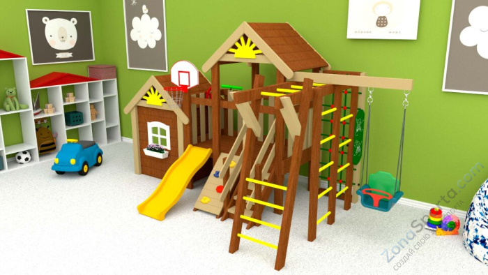 Детская площадка для дома Baby Mark 3 Детская площадка для дома Baby Mark 3