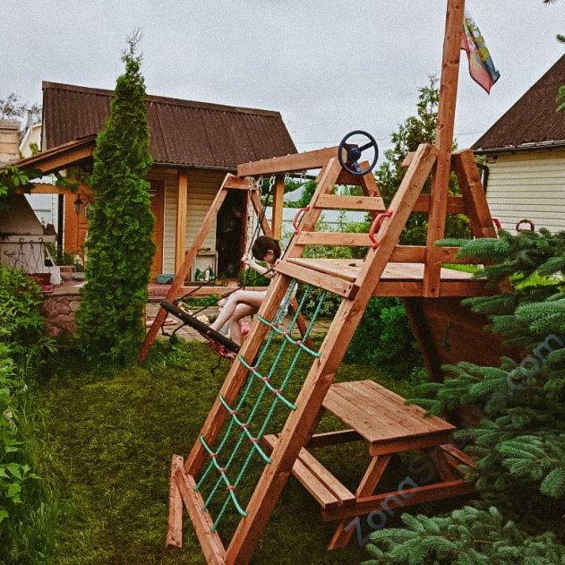 Детский городок Выше Всех Мини с горкой