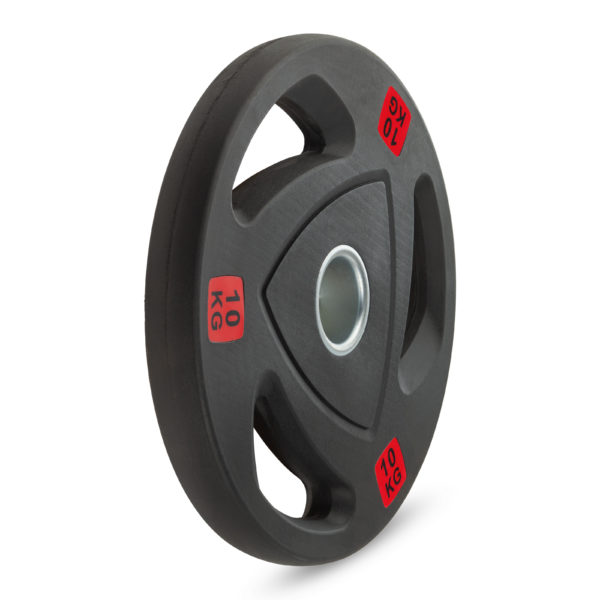 Диск 51 мм. обрезиненный с 3-мя хватами 10 кг VictoryFit VF-ST51100 Диск 51 мм. обрезиненный с 3-мя хватами 10 кг VictoryFit VF-ST51100