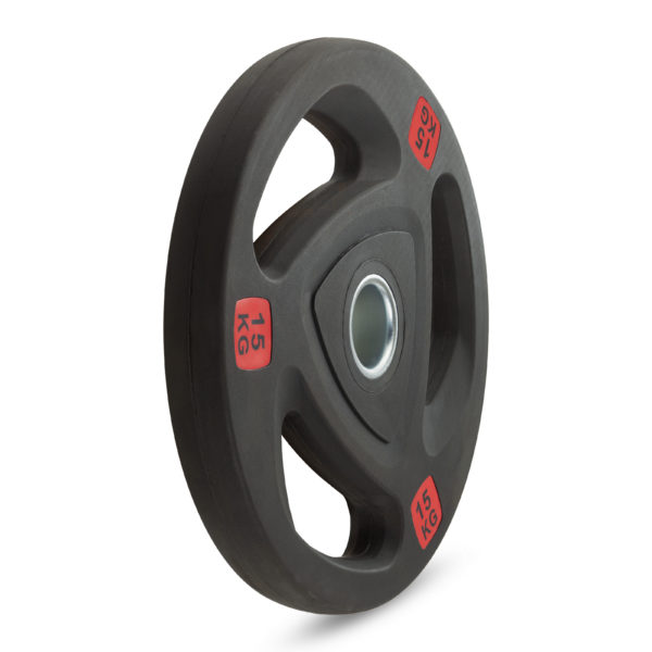 Диск 51 мм. обрезиненный с 3-мя хватами 15 кг VictoryFit VF-ST51150 Диск 51 мм. обрезиненный с 3-мя хватами 15 кг VictoryFit VF-ST51150