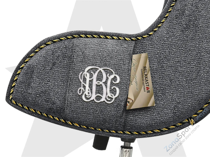 Дизайнерское кресло Fujimo Monogram Silver Steel Дизайнерское кресло Fujimo Monogram Silver Steel