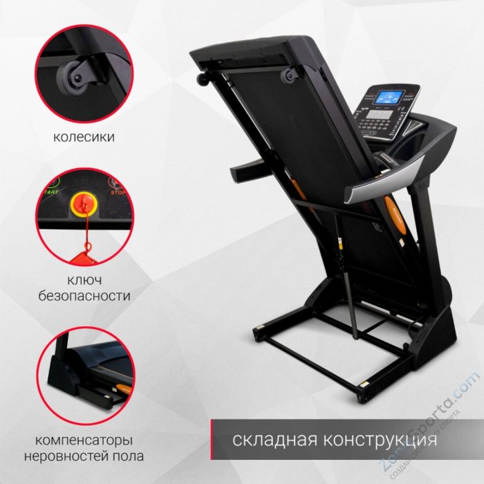 Электрическая беговая дорожка Protrain KD152D-C3 Электрическая беговая дорожка Protrain KD152D-C3