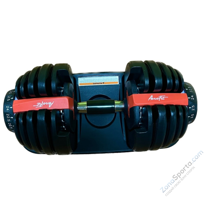 Гантель регулируемая от 5 кг до 40 кг Aerofit AFGRB-40KG Гантель регулируемая от 5 кг до 40 кг Aerofit AFGRB-40KG