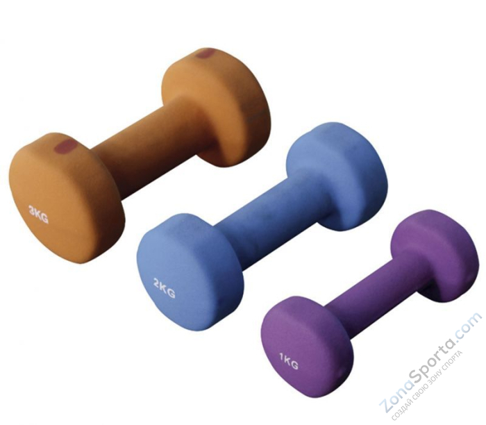Гантель в неопреновой оболочке 1 кг Fitex FTX-2015-1kg Гантель в неопреновой оболочке 1 кг Fitex FTX-2015-1kg
