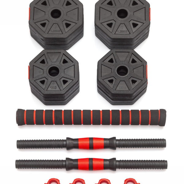 Гантели гексагональные разборные с грифом, 10 кг. (2 шт. х 5 кг.) VictoryFit VF-DН100 Гантели гексагональные разборные с грифом, 10 кг. (2 шт. х 5 кг.) VictoryFit VF-DН100