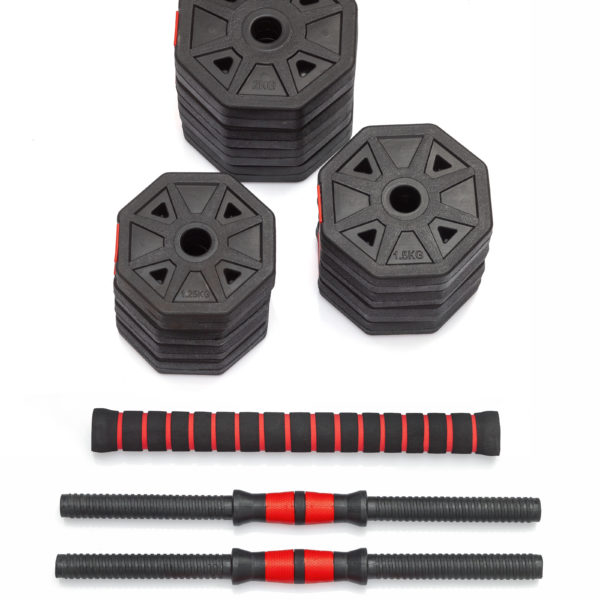 Гантели гексагональные разборные с грифом, 20 кг. (2 шт. х 10 кг.) VictoryFit VF-DН200 Гантели гексагональные разборные с грифом, 20 кг. (2 шт. х 10 кг.) VictoryFit VF-DН200