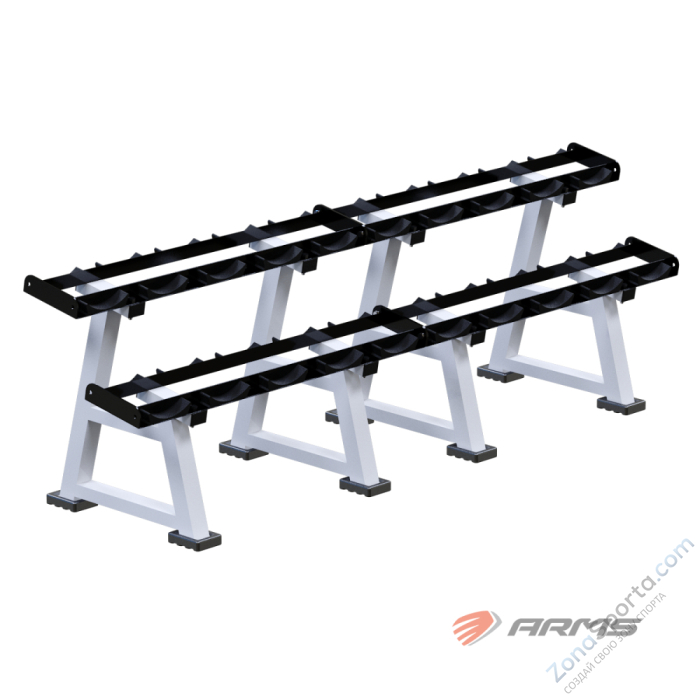 Гантельная стойка на 10 пар ARMS AR111 Гантельная стойка на 10 пар ARMS AR111