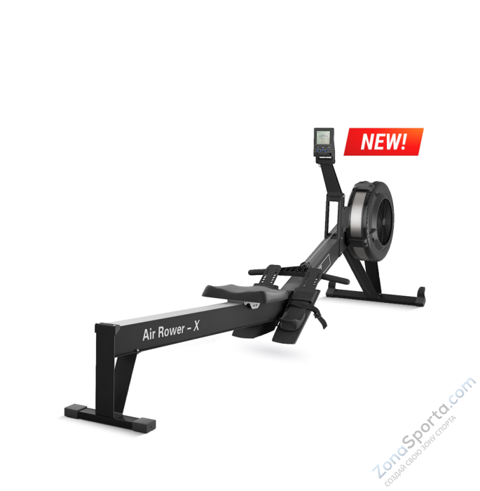 Гребной тренажер Unix Fit Air Rower-X Black Гребной тренажер Unix Fit Air Rower-X Black