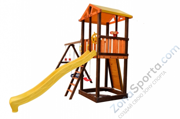 Игровой комплекс Perfetto sport Pitigliano-4 + качели Паутина Игровой комплекс Perfetto sport Pitigliano-4 + качели Паутина