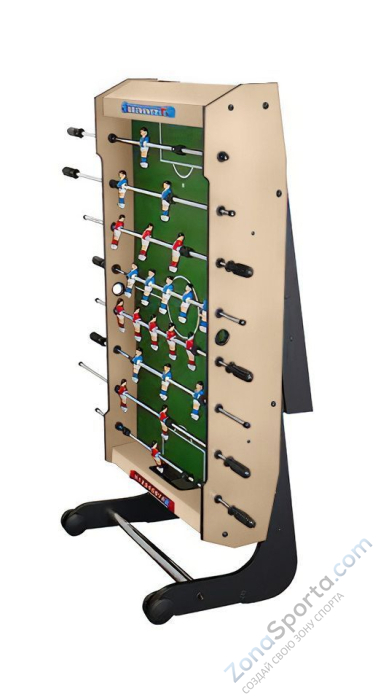 Игровой стол - футбол складной Maccabi Mini (светлый) Игровой стол - футбол складной Maccabi Mini (светлый)