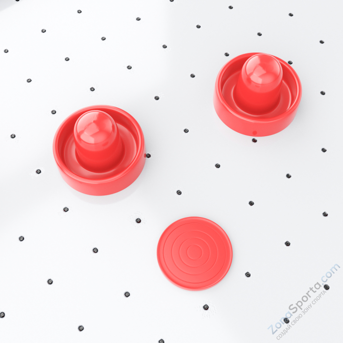 Игровой стол Unix Line Аэрохоккей (214х112 cм) White Игровой стол Unix Line Аэрохоккей (214х112 cм) White