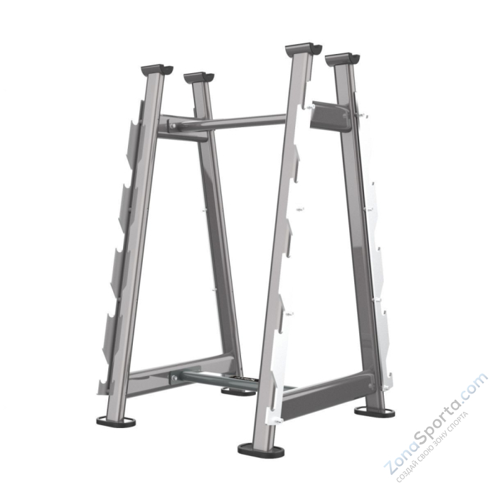 Комплект полиуретановых фиксированных W-образных штанг 10-45 кг со стойкой Fitex FTX-414.1W