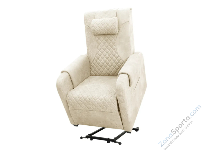 Кресло-реклайнер электрический с подъемом и массажем Fujimo Lounge Up F7003 FLFL Ваниль Кресло-реклайнер электрический с подъемом и массажем Fujimo Lounge Up F7003 FLFL Ваниль