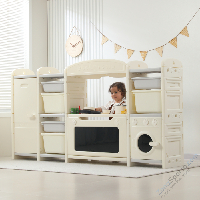 Кухня детская Unix Kids Cook Store 6 Grey Кухня детская Unix Kids Cook Store 6 Grey