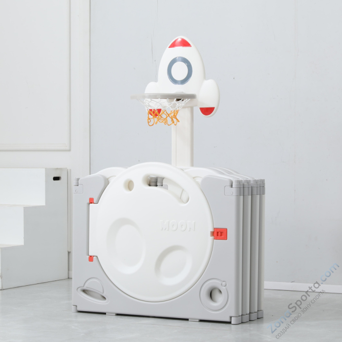 Манеж Unix Kids Supreme Space 160x160 Grey