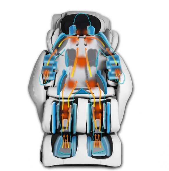 Массажное кресло Dotast А-08-2 White Массажное кресло Dotast А-08-2 White