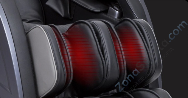Массажное кресло Ergonova ErgoLine 4 Black Grey Массажное кресло Ergonova ErgoLine 4 Black Grey