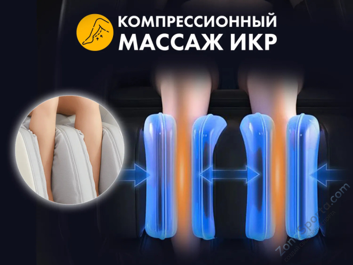 Массажное кресло Fujimo Flexor Business Edition Grey Массажное кресло Fujimo Flexor Business Edition Grey