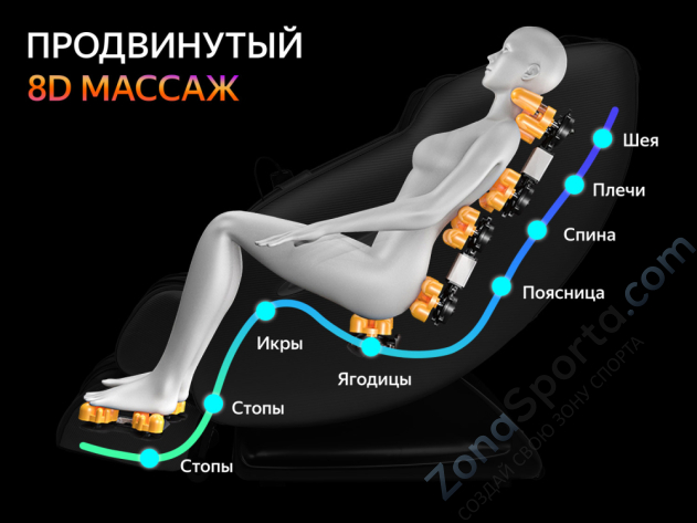Массажное кресло Fujimo Supreme Шампань