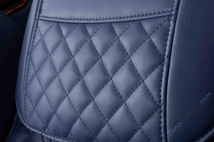 Массажное кресло iMassage ZigZag Blue/White Массажное кресло iMassage ZigZag Blue/White
