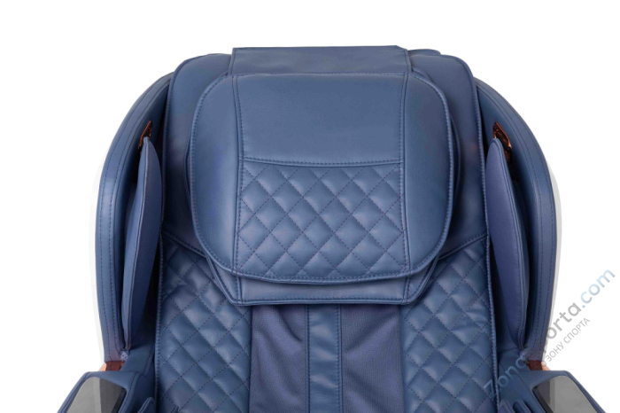 Массажное кресло iMassage ZigZag Blue/White Массажное кресло iMassage ZigZag Blue/White