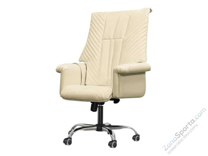 Офисное массажное кресло Ego President Крем