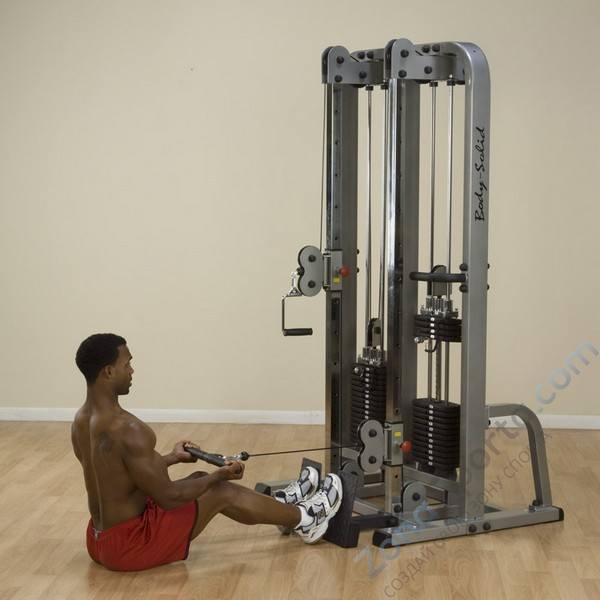 Сдвоенная блочная стойка Body Solid SDC2000G-2 Сдвоенная блочная стойка Body Solid SDC2000G-2