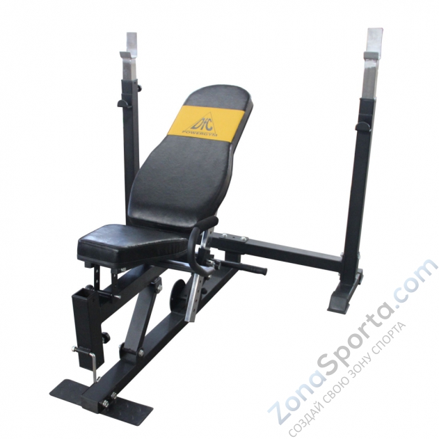 Силовая скамья со стойками DFC Powergym BN014 Силовая скамья со стойками DFC Powergym BN014