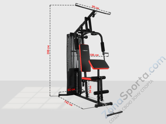 Силовой комплекс Unix Fit Block 70 Силовой комплекс Unix Fit Block 70