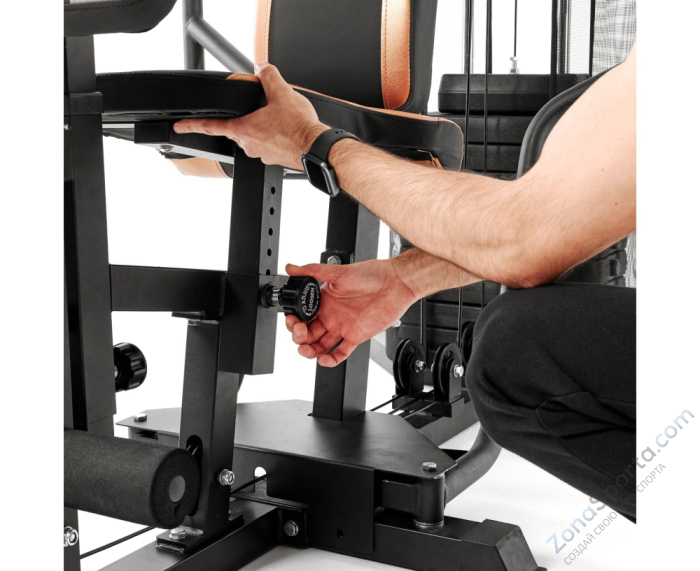 Силовой комплекс DFC HomeGym D5125 стек 81.5 кг Силовой комплекс DFC HomeGym D5125 стек 81.5 кг