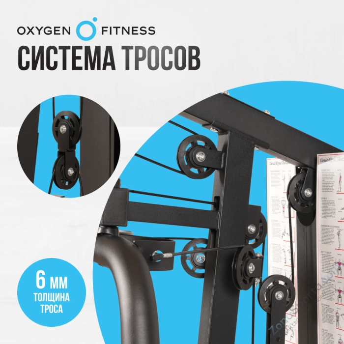Силовой комплекс домашний Oxygen Fitness Nolan Силовой комплекс домашний Oxygen Fitness Nolan
