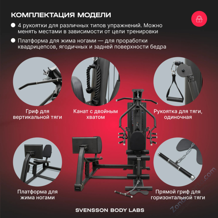Силовой комплекс полукоммерческий Svensson Body Labs Rigel Plus Pro Силовой комплекс полукоммерческий Svensson Body Labs Rigel Plus Pro