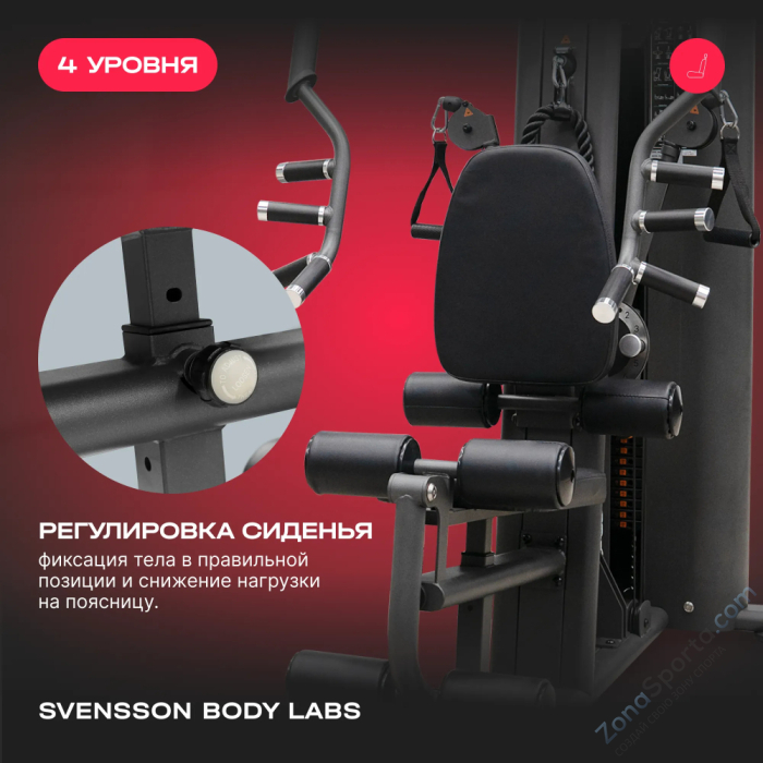 Силовой комплекс полукоммерческий Svensson Body Labs Rigel Plus Pro Силовой комплекс полукоммерческий Svensson Body Labs Rigel Plus Pro