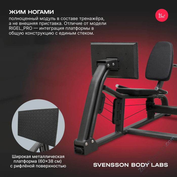 Силовой комплекс полукоммерческий Svensson Body Labs Rigel Plus Pro Силовой комплекс полукоммерческий Svensson Body Labs Rigel Plus Pro