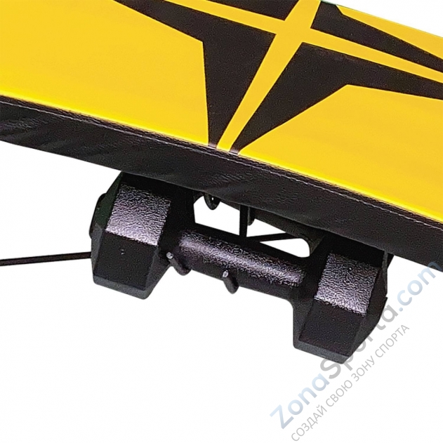 Скамья для пресса DFC гантели, эспандеры D102RY Скамья для пресса DFC гантели, эспандеры D102RY