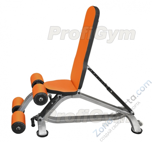 Скамья универсальная с отрицательным углом ProfiGym СК-0131-H Скамья универсальная с отрицательным углом ProfiGym СК-0131-H