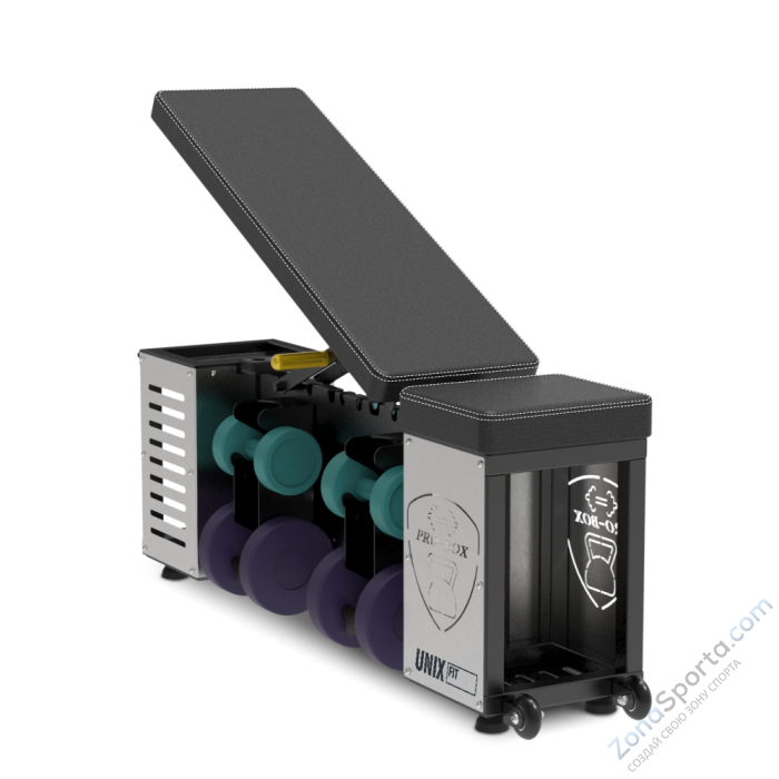 Скамья силовая Unix Fit PRO многофункциональная (UC-C38) Скамья силовая Unix Fit PRO многофункциональная (UC-C38)