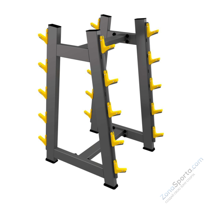Стойка для 10 штанг DHZ Fitness A-3055 Стойка для 10 штанг DHZ Fitness A-3055