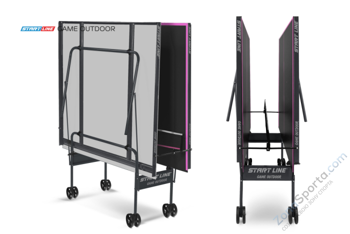 Стол теннисный Game Всепогодный с сеткой Black Стол теннисный Game Всепогодный с сеткой Black